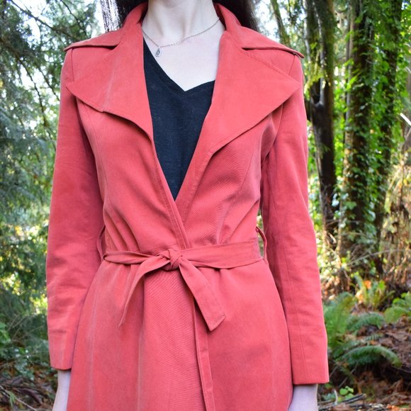 Vintage Princess Cut Trench Coat - Picture 2 of 6